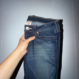 Women True Religion Dark Blue Jeans